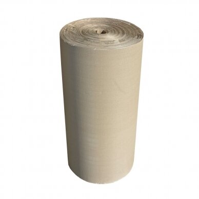 Corrugated cardboard in rolls