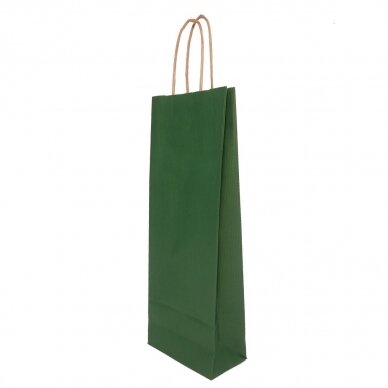 Paper bags for bottles with twist handles 3