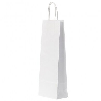 Paper bags for bottles with twist handles 1