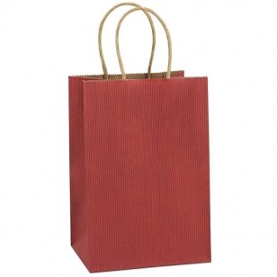 Colored paper bags with twist handles
